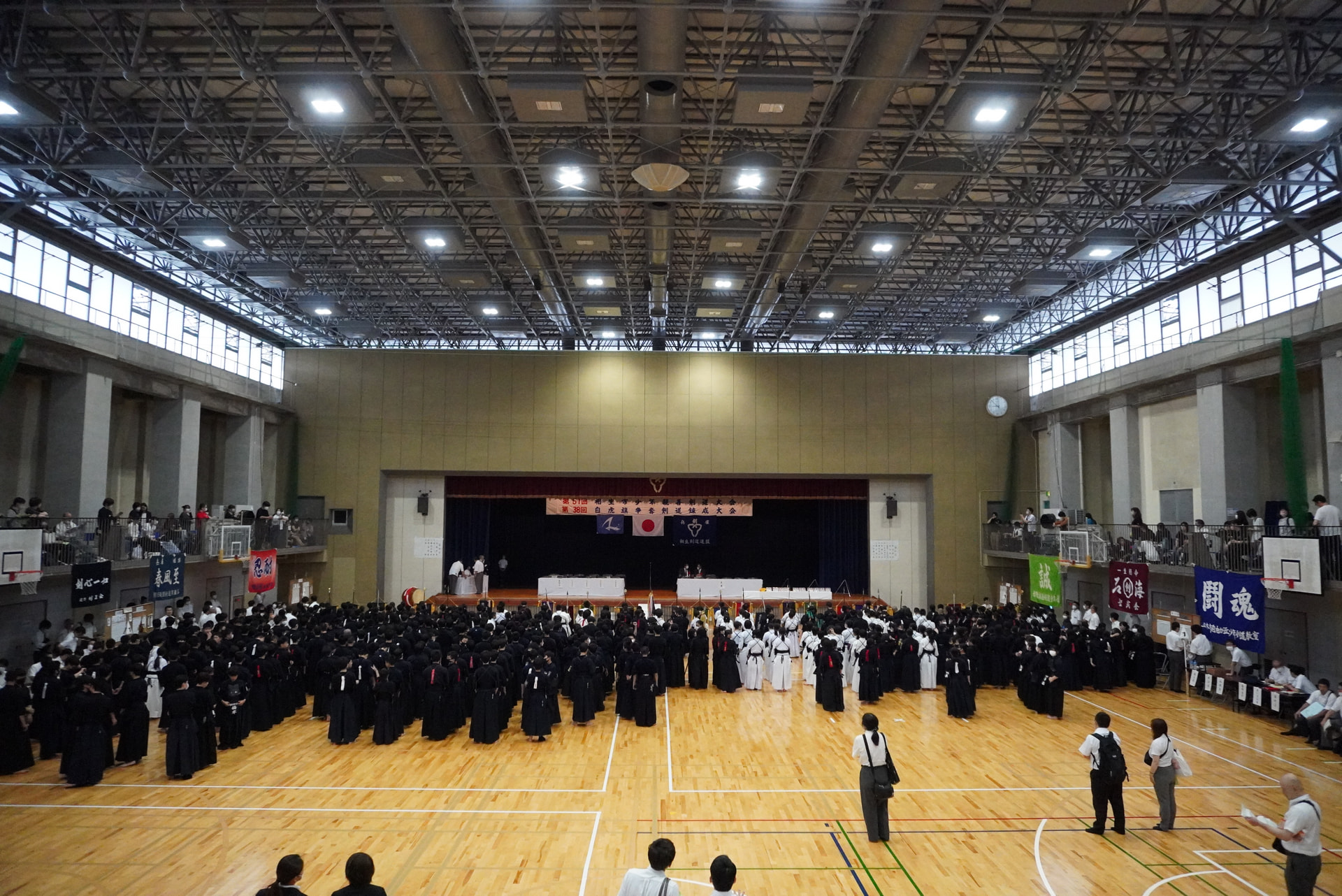 第51回相生市少年親善剣道大会／第38回白虎旗争奪剣道錬成大会に参加しました。