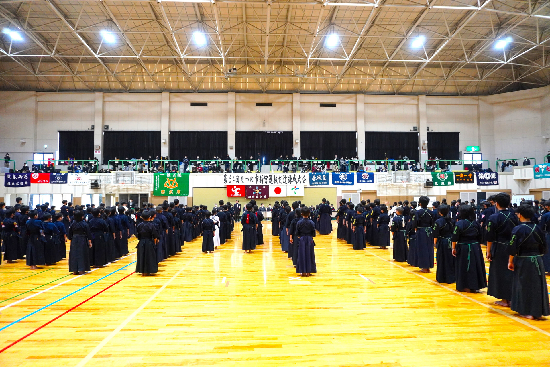 第54回たつの市新宮選抜剣道錬成大会に参加しました！