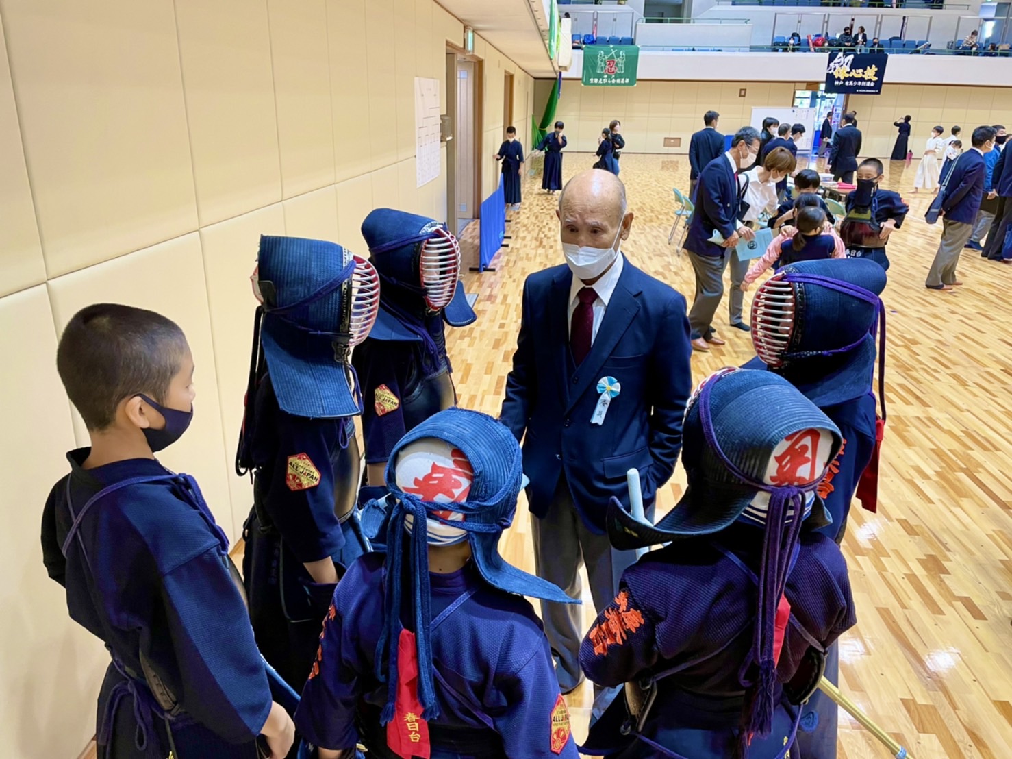 第34回神戸市少年剣道大会に参加しました。